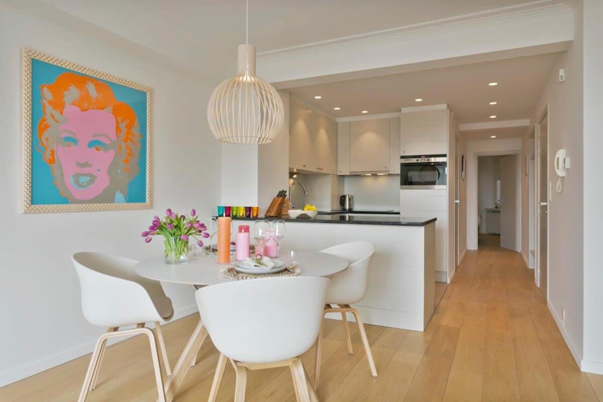קנוקה-הייסט Huswell - Renovated Apartment On Top Location In 'T Zoute מראה חיצוני תמונה